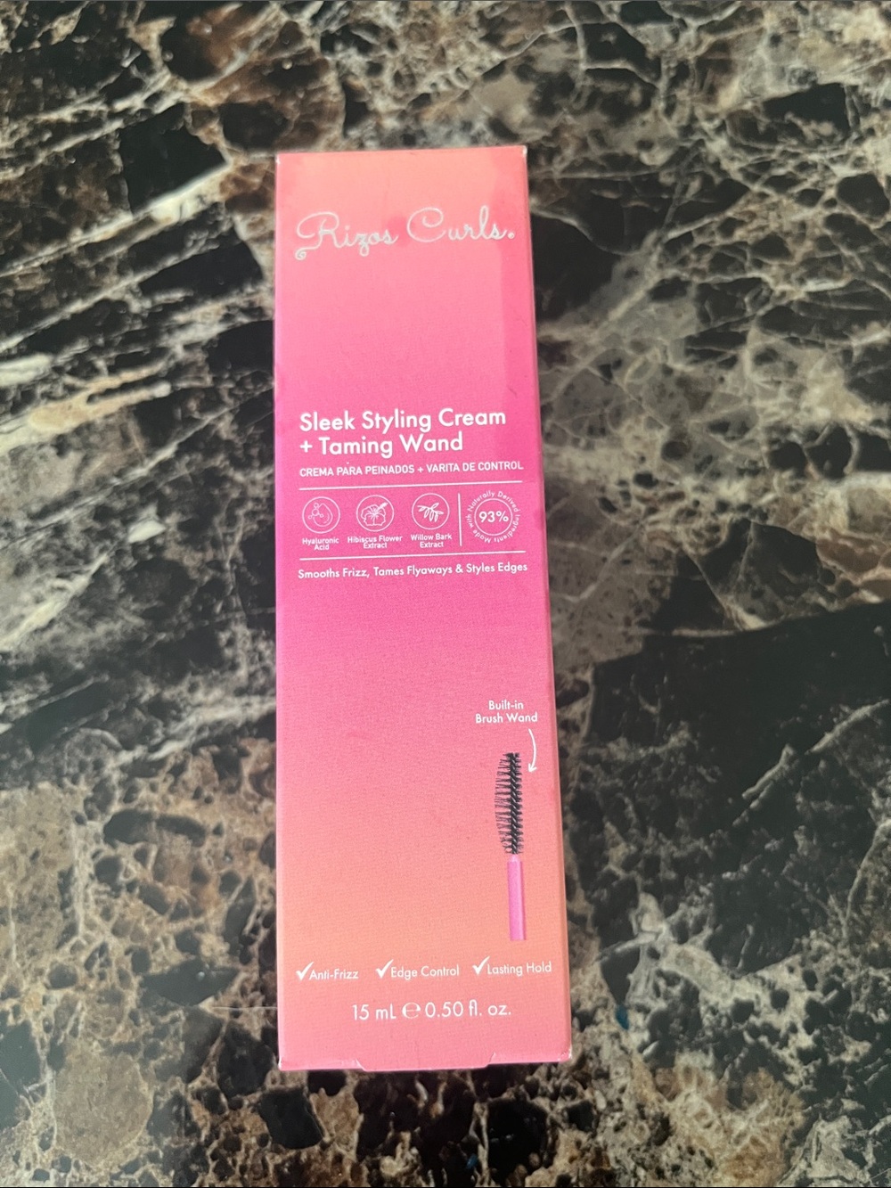 Pink Sleek Styling Cream + Taming Wand